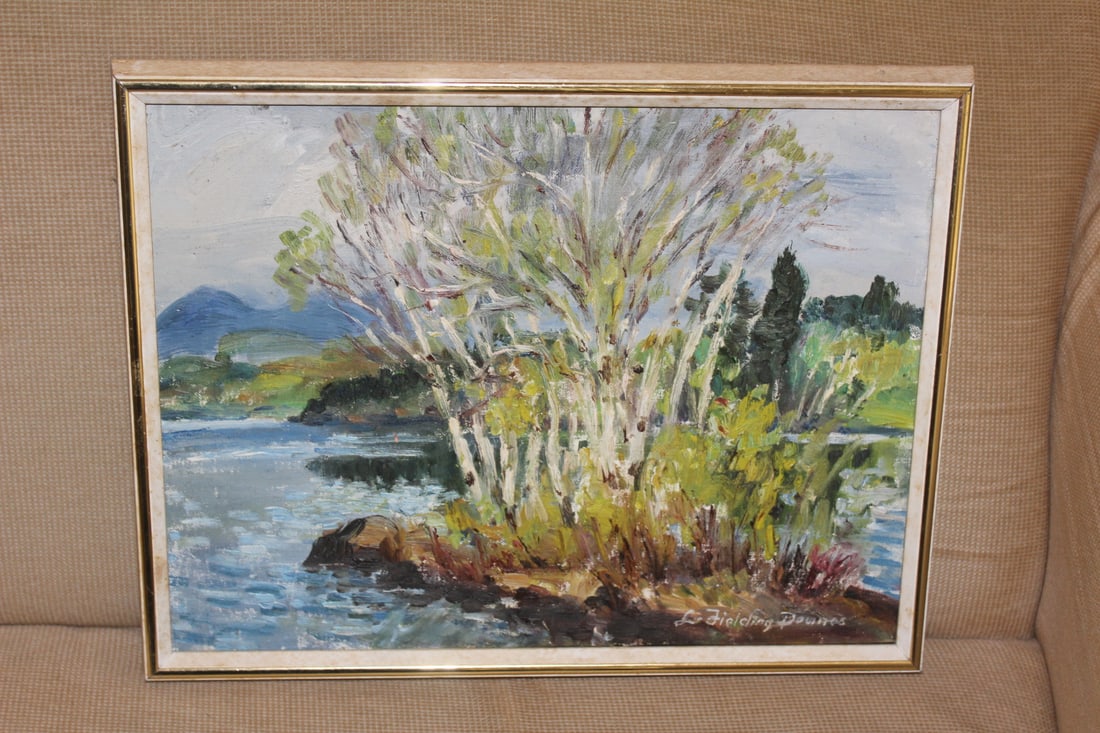 Oil on Board Painting by Lionel Fielding Downes (1 of 7)