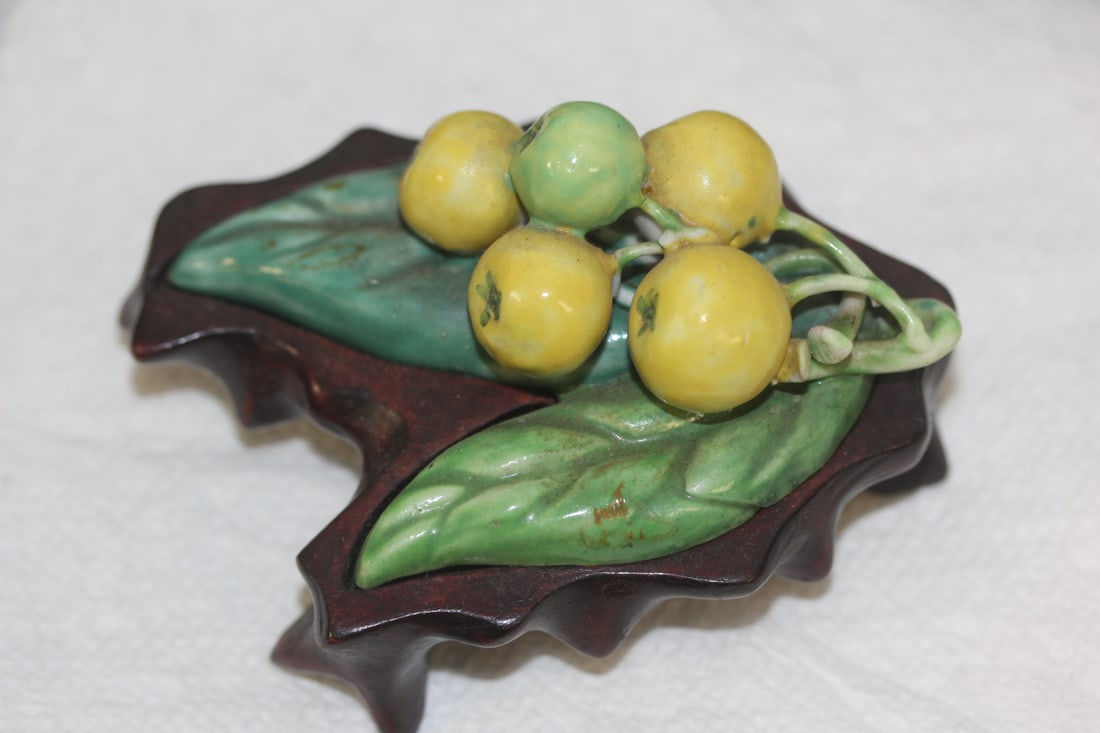 Antique Chinese Fruit on a Stand (1 of 5)