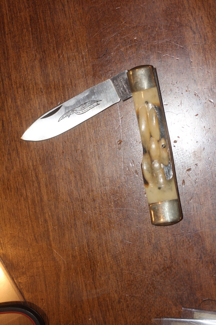 Parker and Son K404 Stag Handle Pocket Knife (1 of 8)