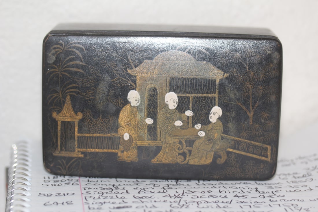 Chinese Export Laxquer Box