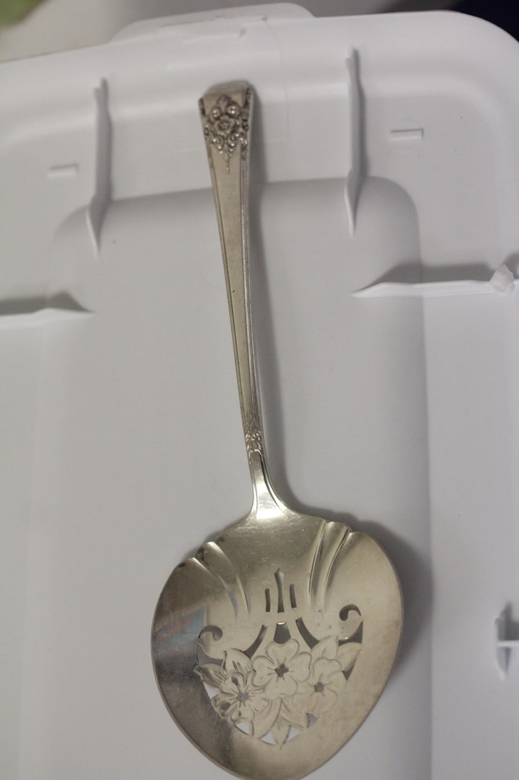 Silverplate Serving Spoon