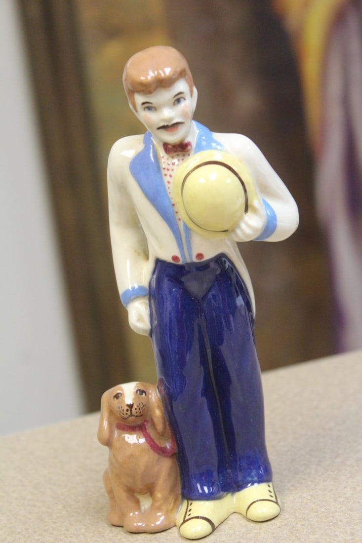 Ceramic Art Studio Figurine: ceramic art studio, Madison, Wisconsin - 7" tall