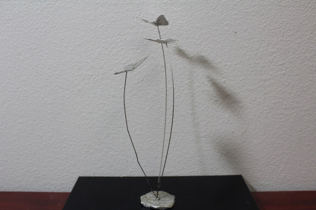 A Metal Art: 10" tall