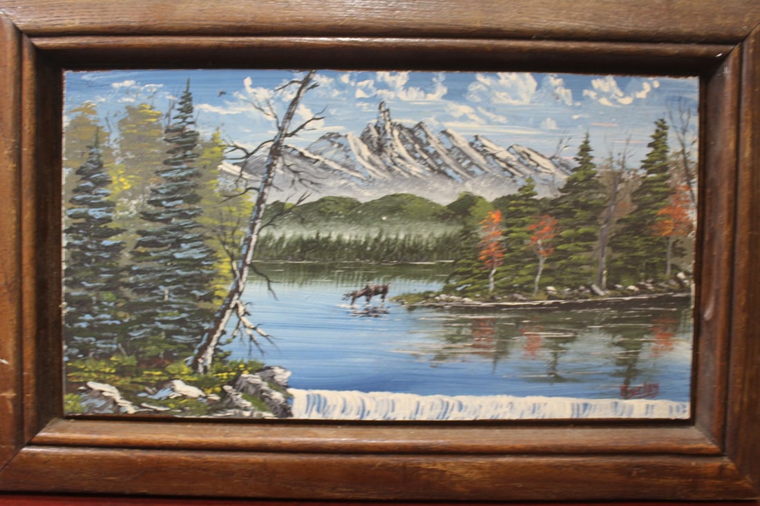 Oil on Wood by Hurley (1 of 6)