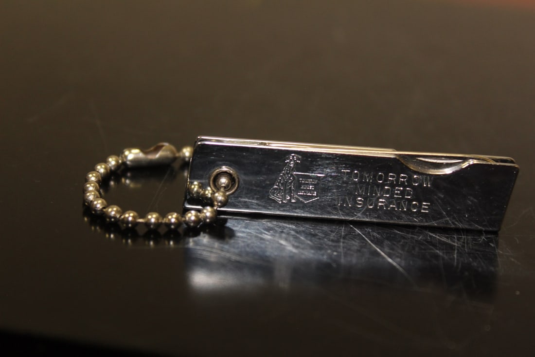 An Advertising Pocket Knife: 2 3/8" long