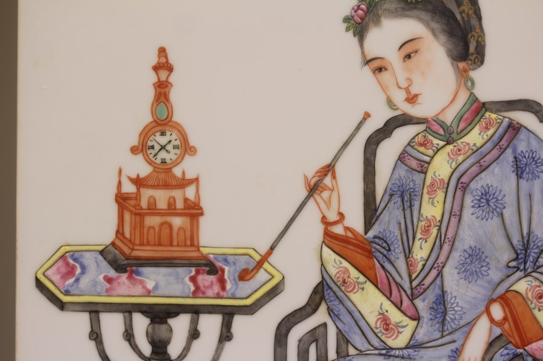 Decorative Chinese Tile Panel - 4