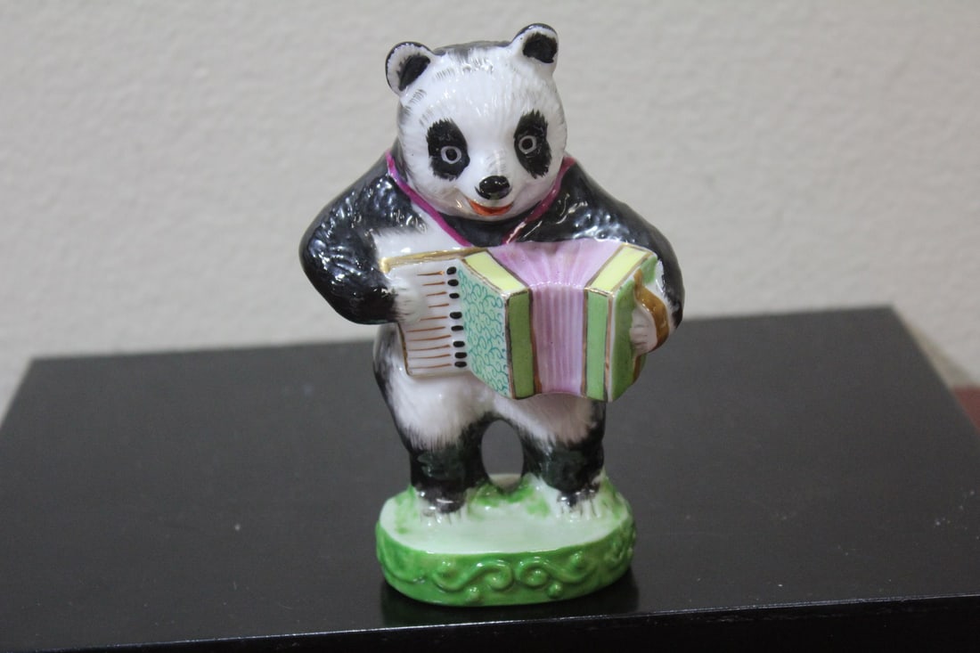 A Japanese Ceramic Bear: 5" tall - well made