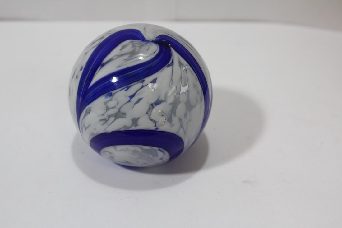 An Elwood Paperweight: 3 1/4" tall