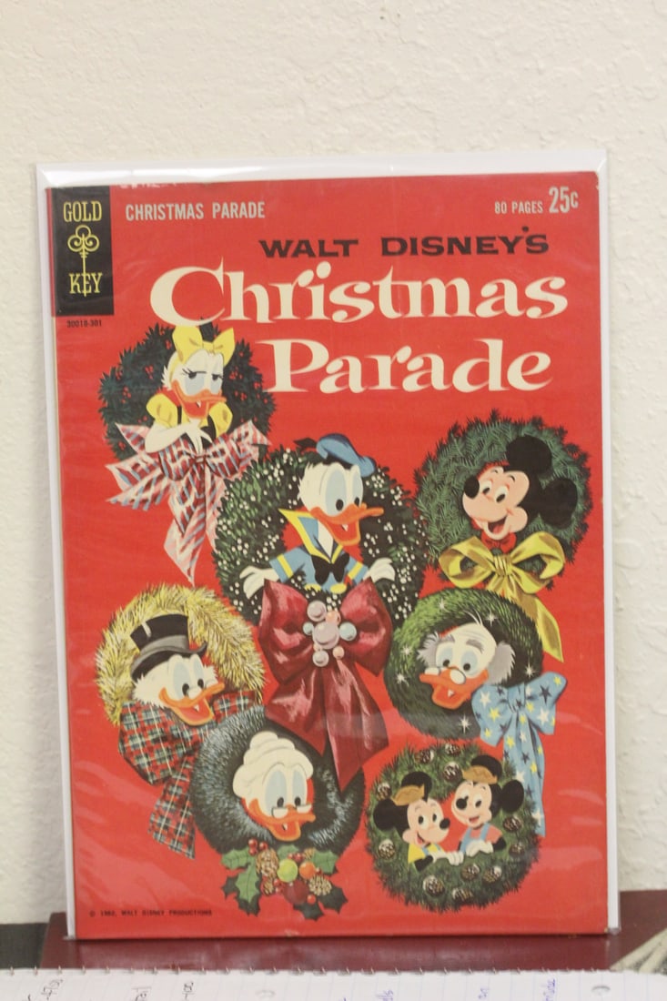 Gold Key Walt Disney's Christmas Parade 1962
