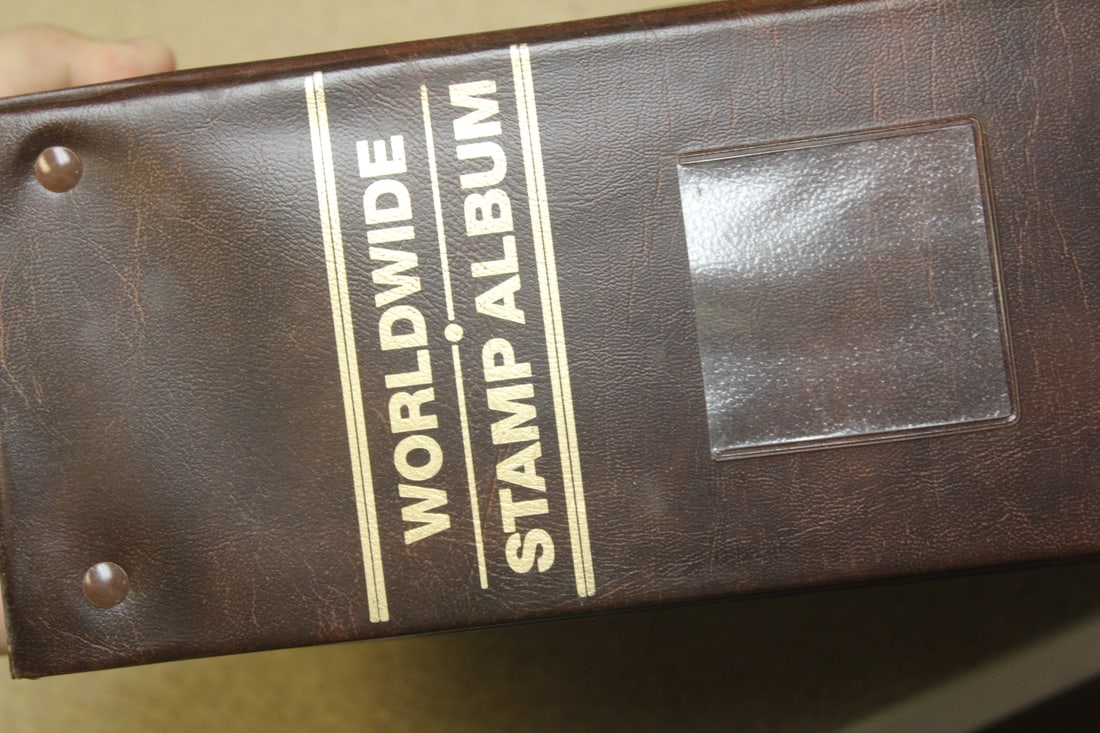 World Wide Stamp Album: some stamps, not full