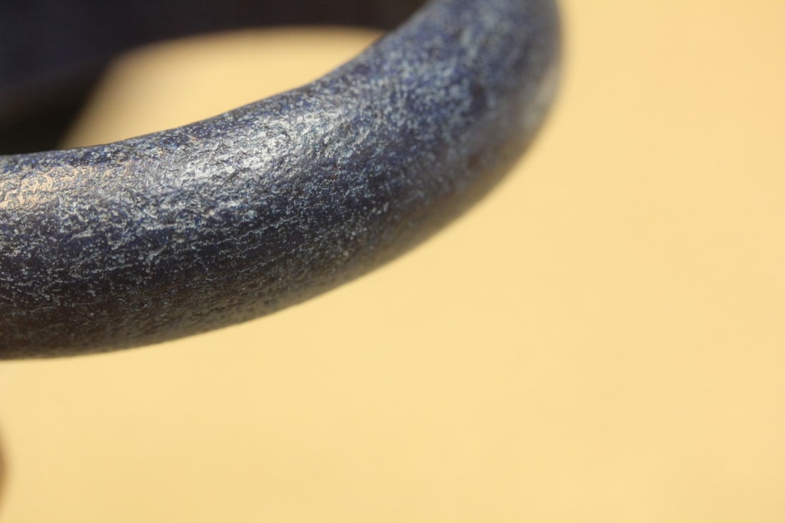 Lapis Lazuli Bangle Bracelet - 4