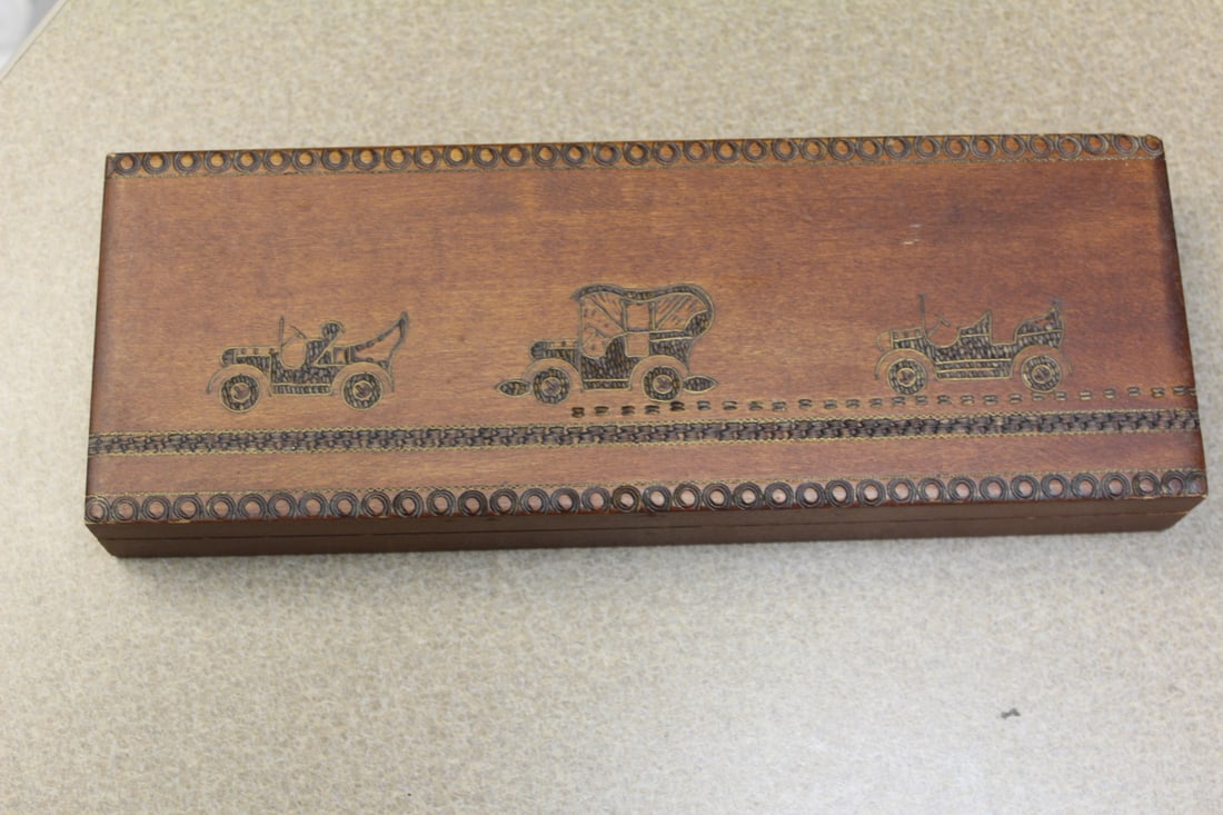 Nicely Done Wooden Box: 11 inches long