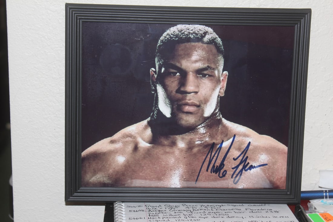 Signed Mike Tyson Photograph (1 of 2)
