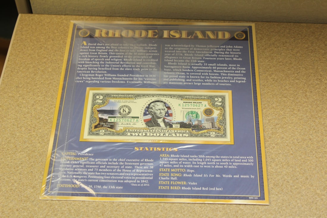 Lot of 2 $2.00 Note (1 of 4)