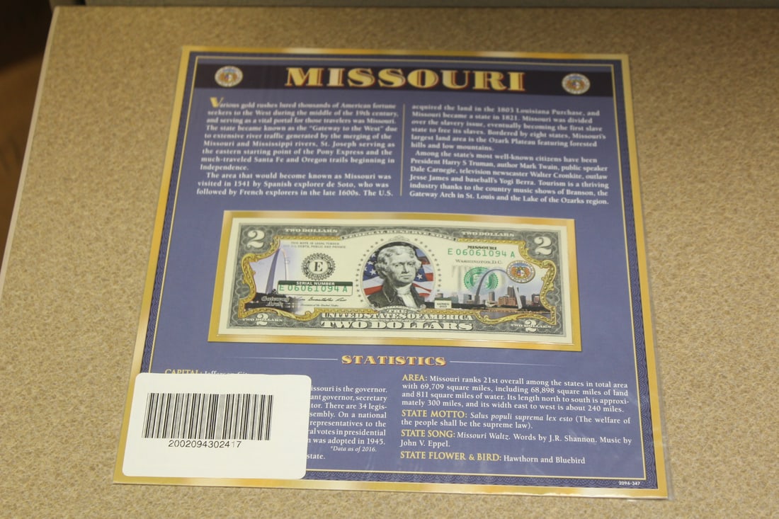 Lot of 2 $2.00 Note (1 of 4)