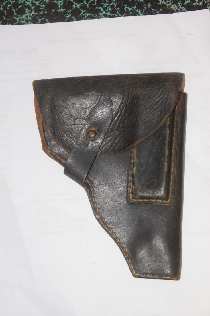 Viet Nam Era Leather Gun Holster: north Viet Nam or Viet Cong - rare