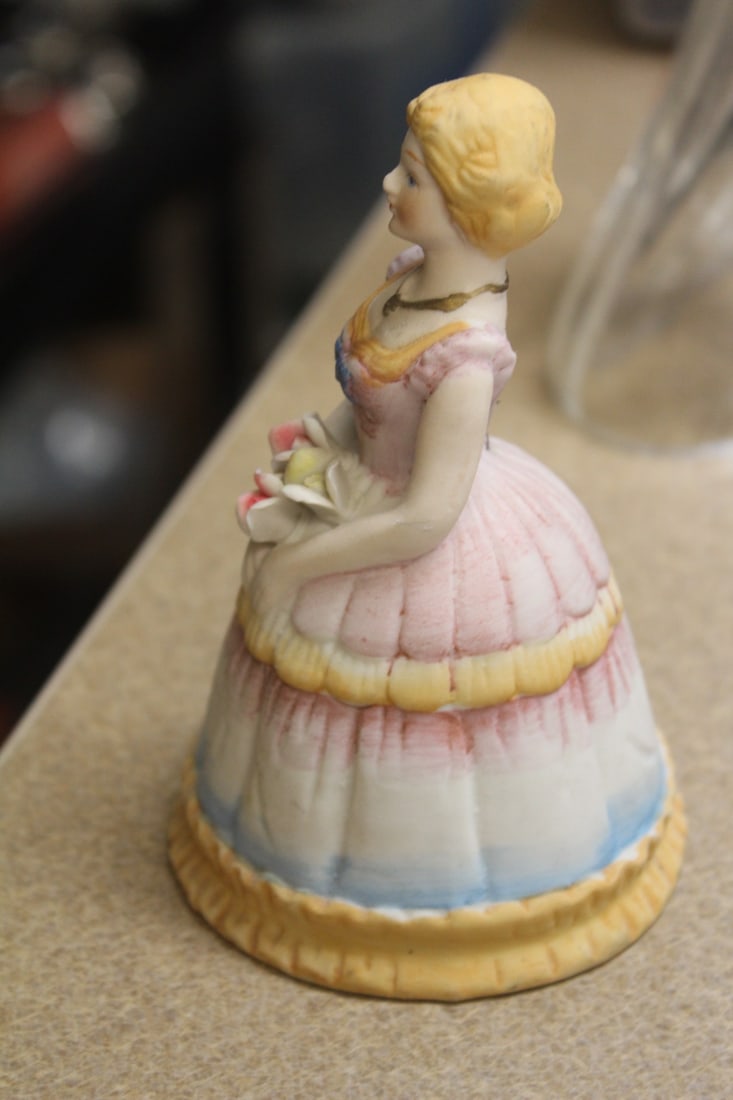 Ceramic Lady Form Bell - 2