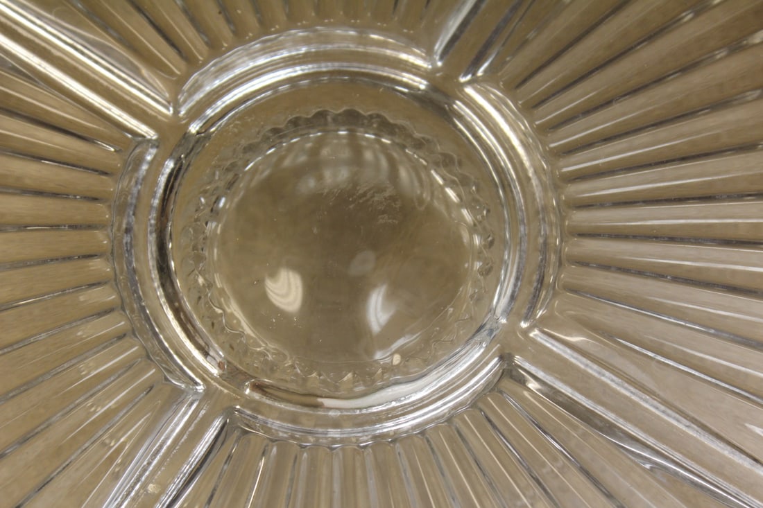 Crystal Cake Plate - 2