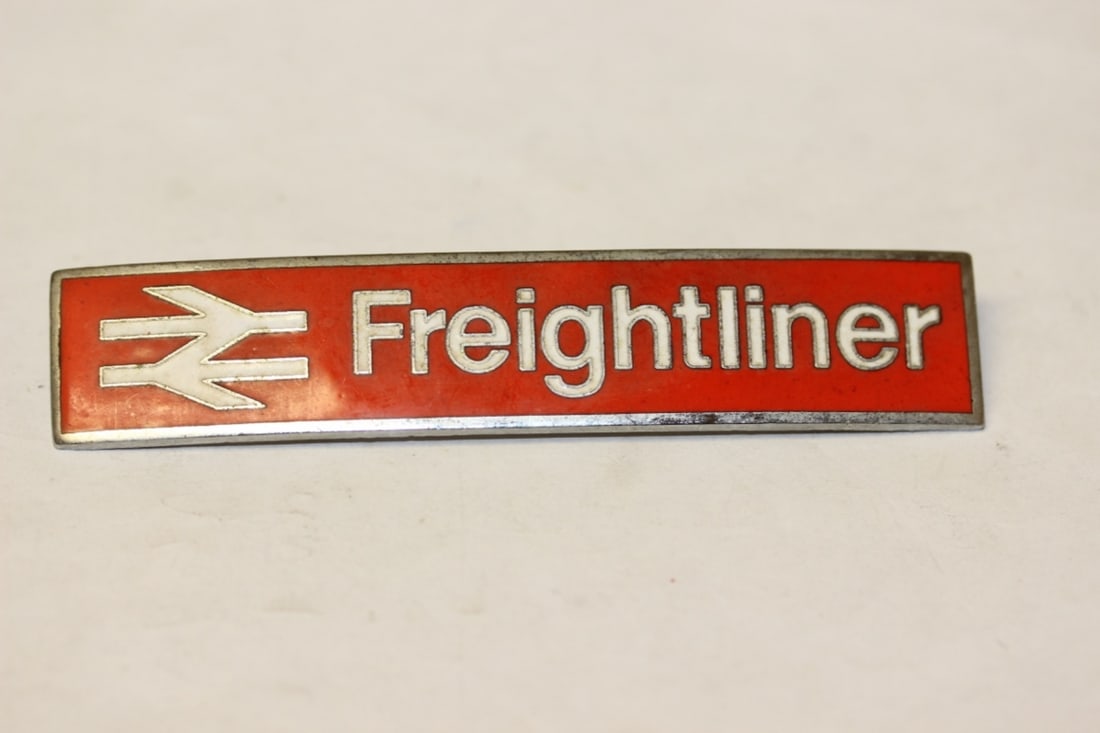 A Vintage Freightliner Railroad? Badge: as seen on photos