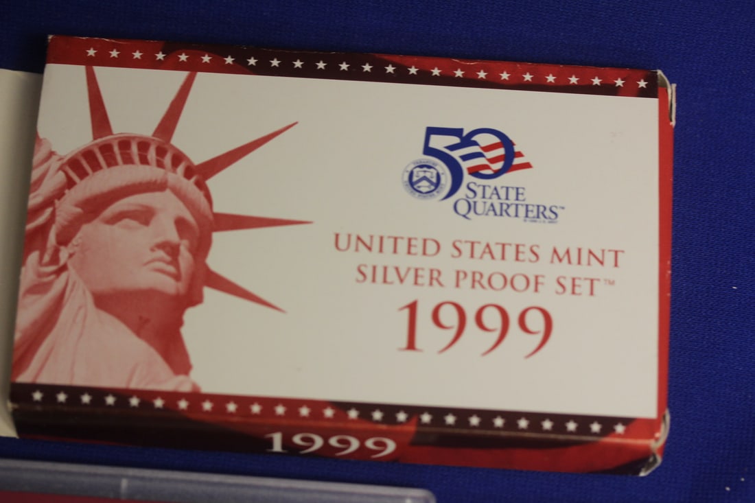 1999 US Mint Silver Proof Set - 3