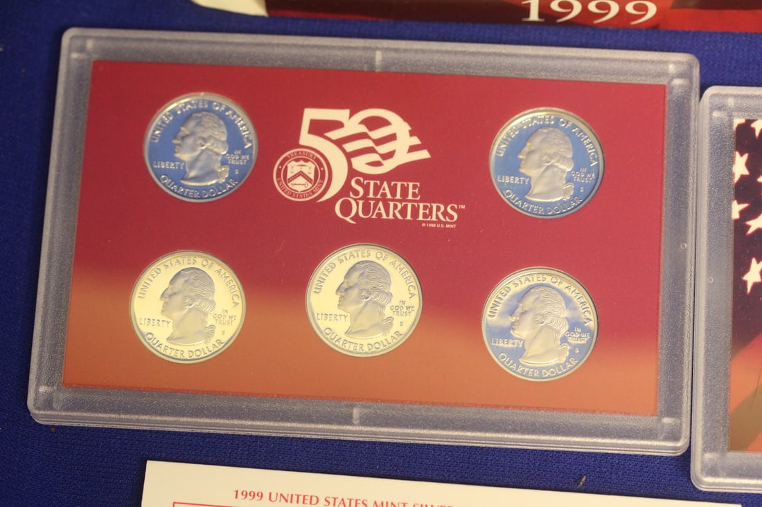 1999 US Mint Silver Proof Set - 4