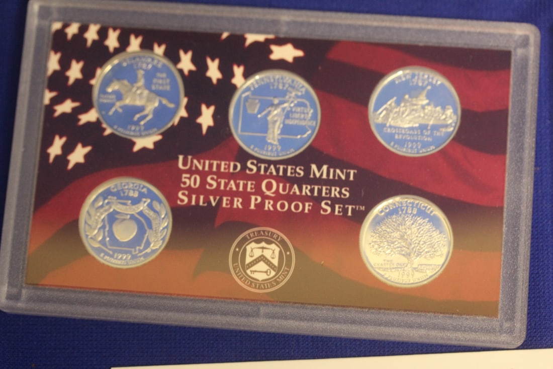 1999 US Mint Silver Proof Set - 6