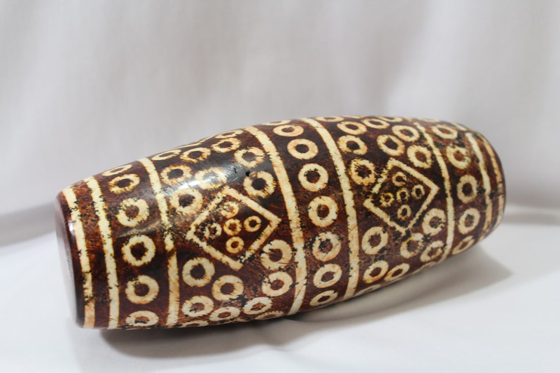 A Huge Dzi Bead - 3