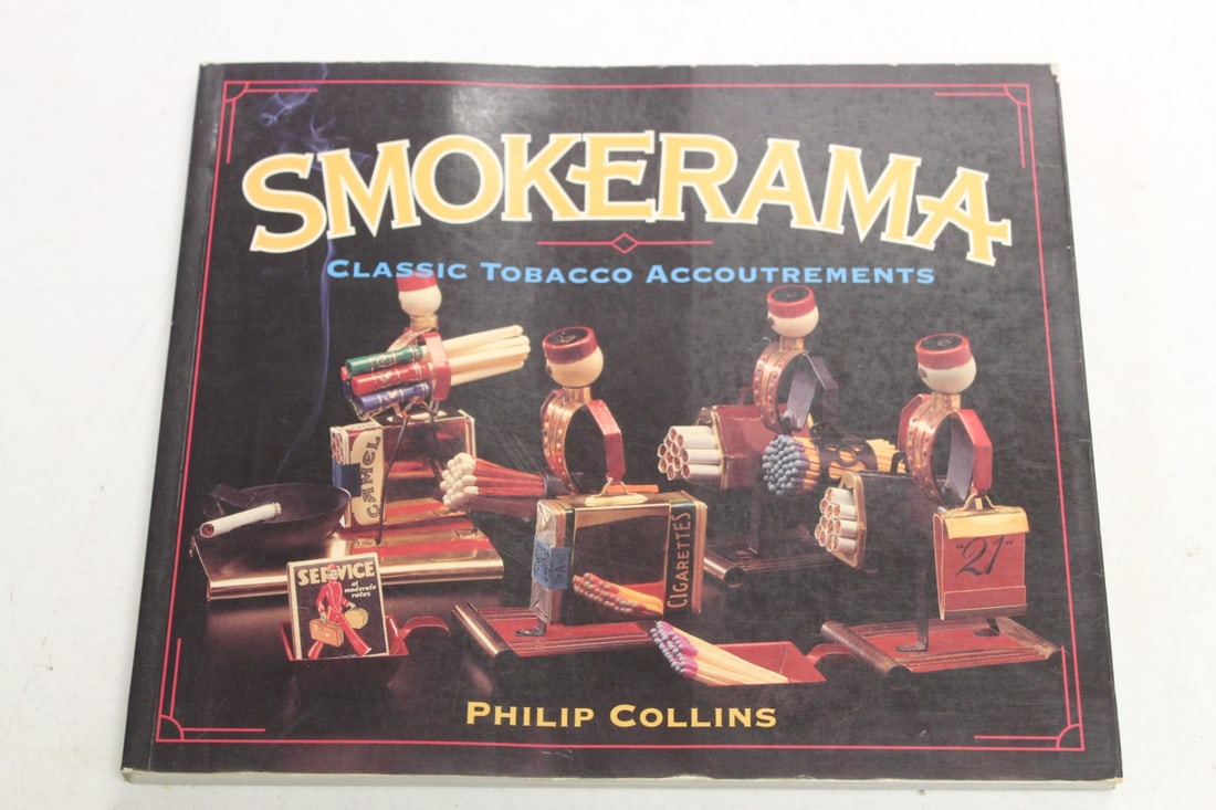 Soft Cover Book on Smokerama: ISBN is cut out as shown on the back cover