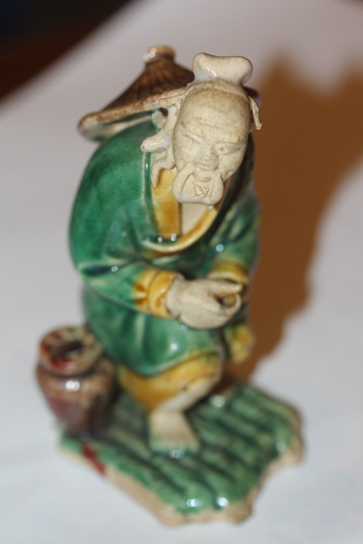 Vintage Chinese Mudman: 4 1/2" tall