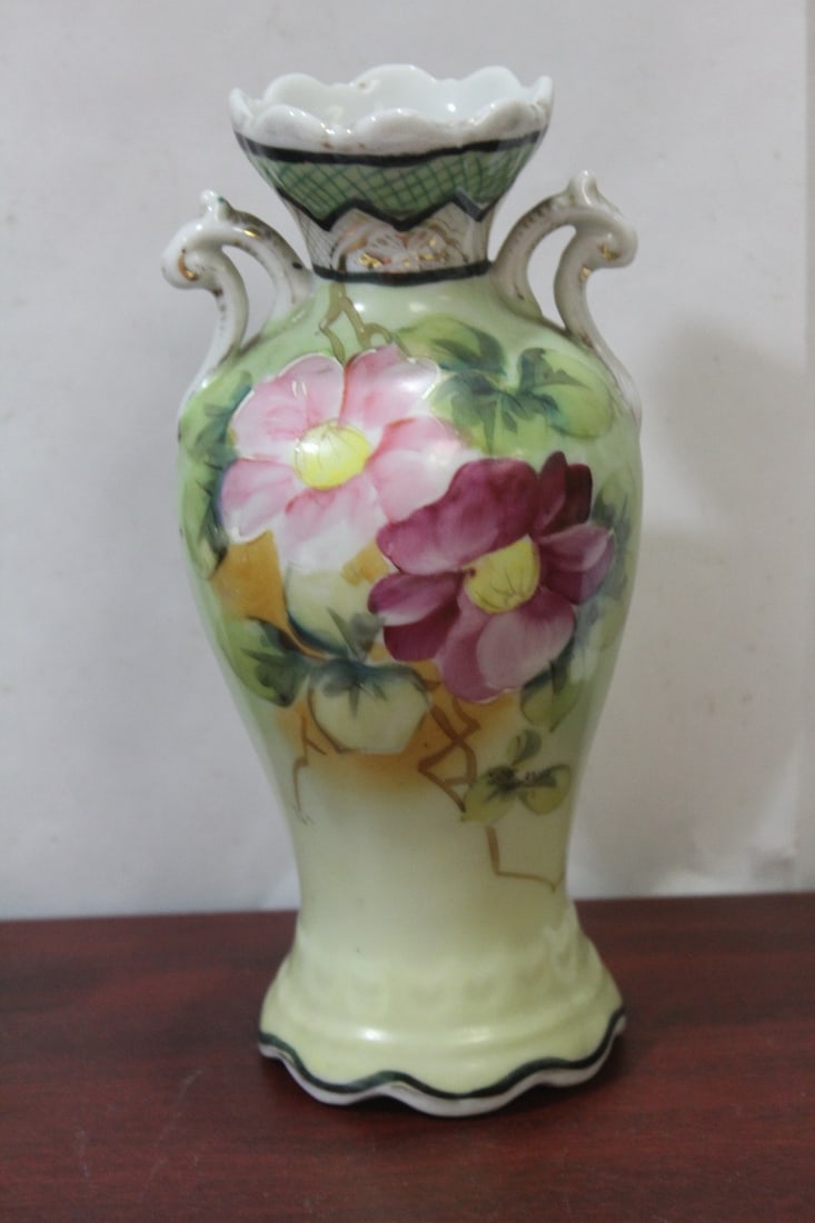 An Antique Hand Painted Vase (1 of 7)