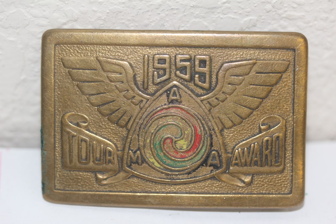 Vintage 1959 Tour Ward Belt Buckle: as shown