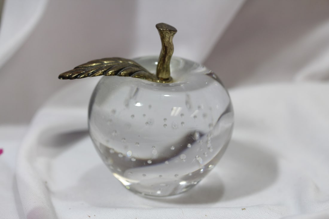 A Control Bubble Paperweight: 3 3/8" tall