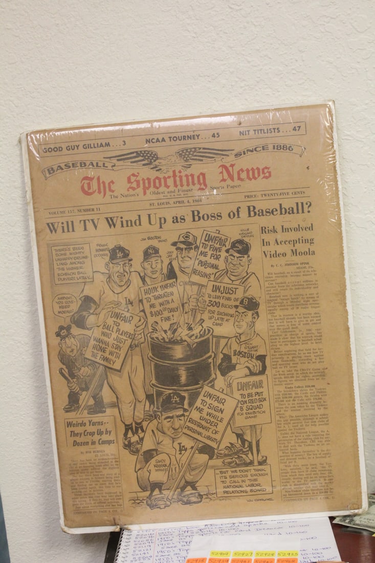 The Sporting News April 4, 1964 Newspaper: as shown