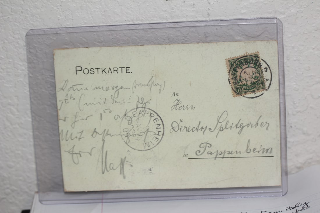 German WWI Postcard - 2
