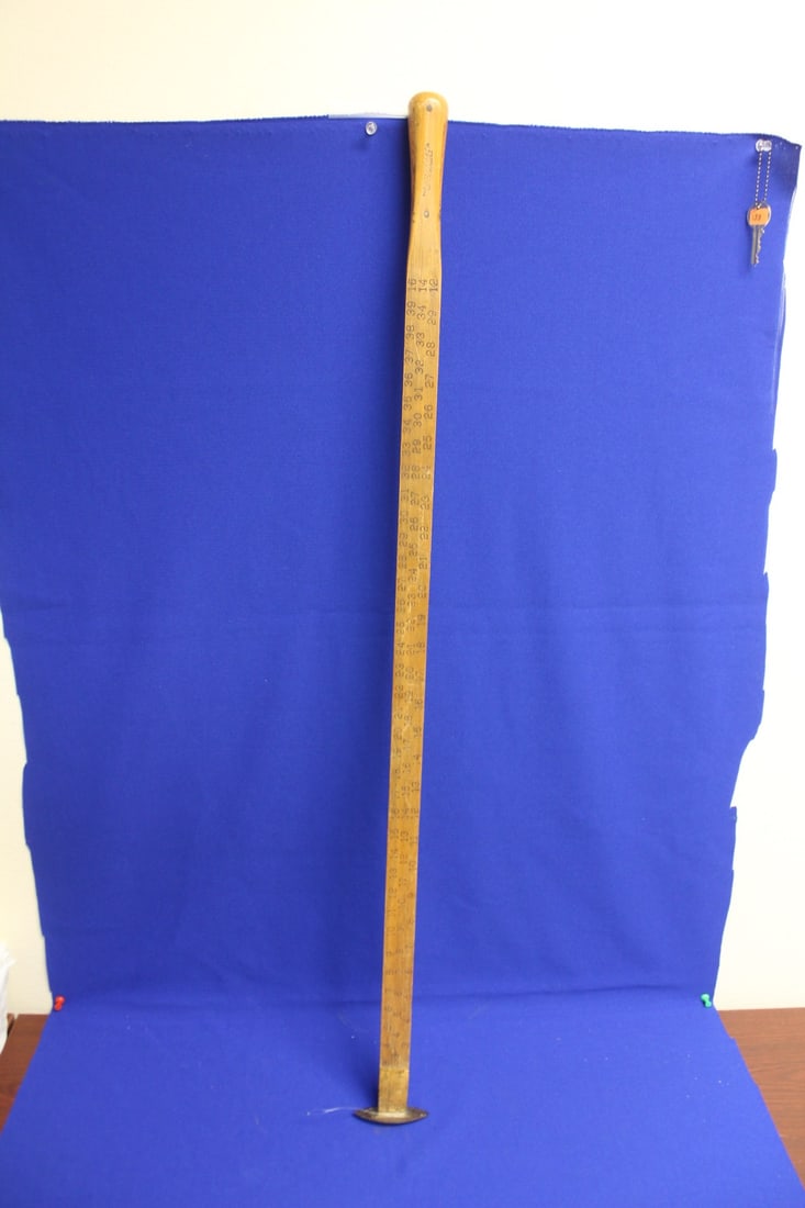 A Vintage Wooden Measuring Stick: 36" long