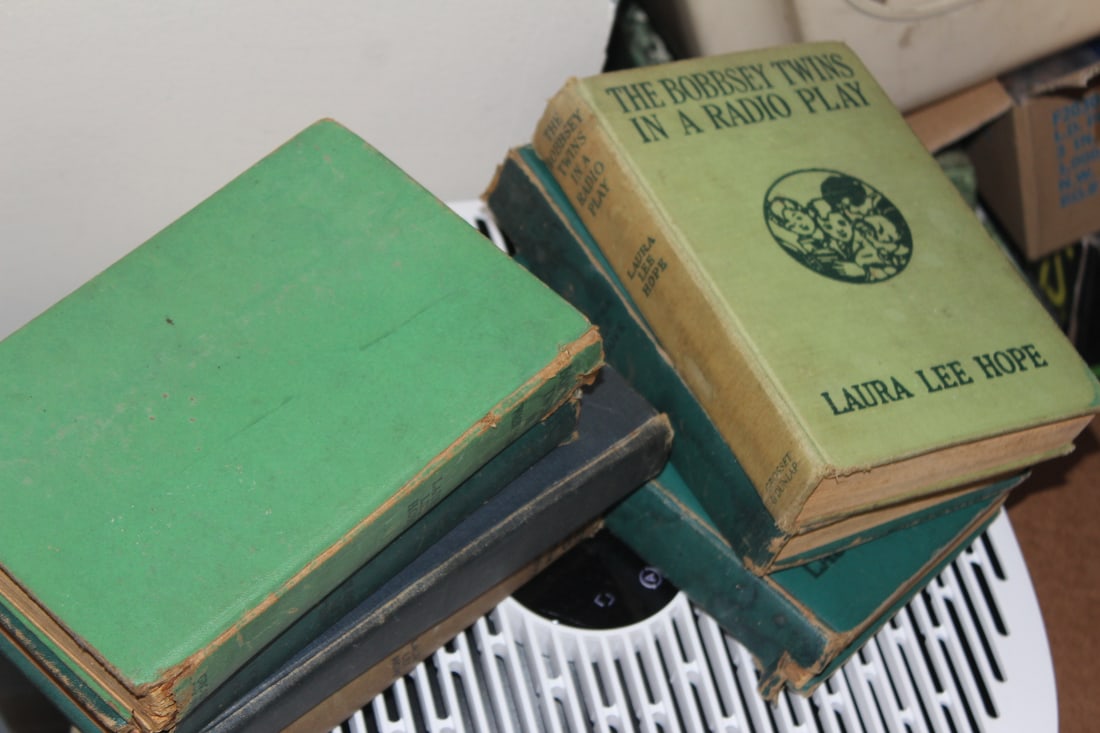 Lot of 7 Bobbsey Twins Hardcover Book: by Laura Hope