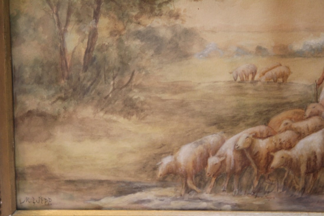 A Signed Jipp Pastel - 5