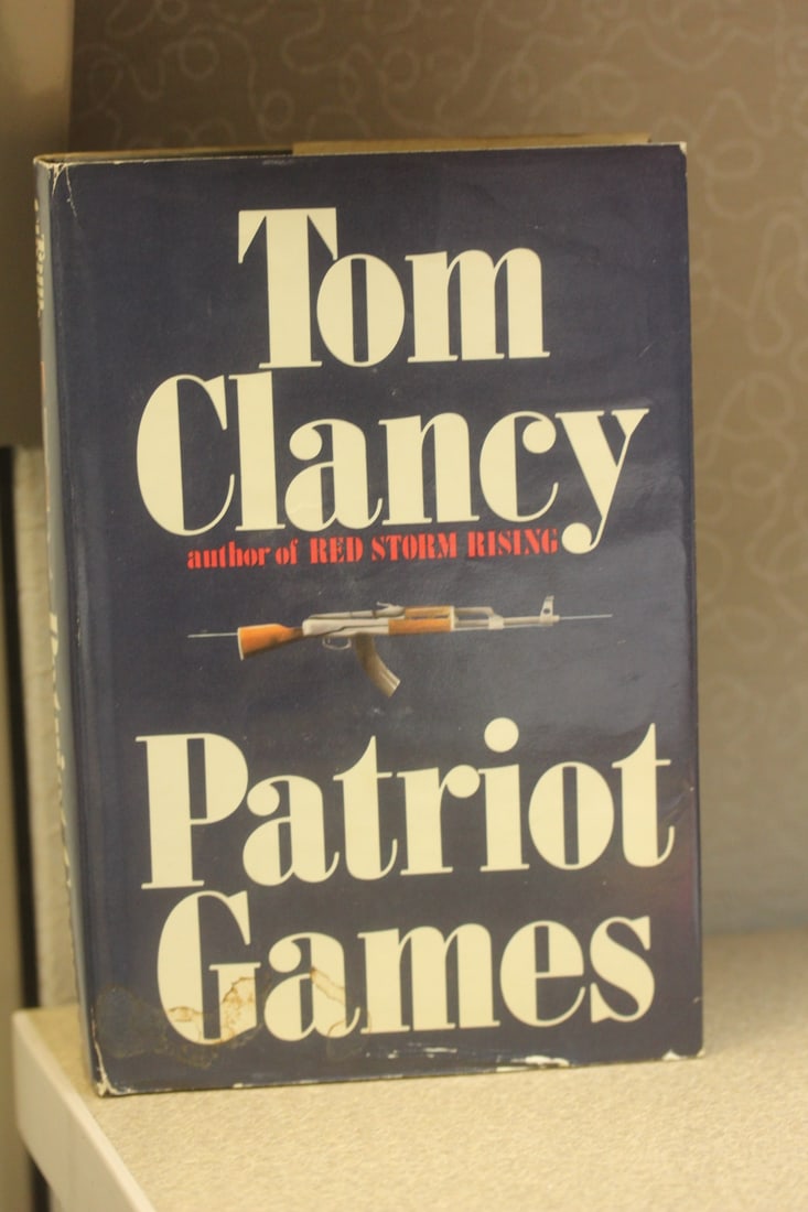 Tom Clancy Hardcover Book (1 of 2)
