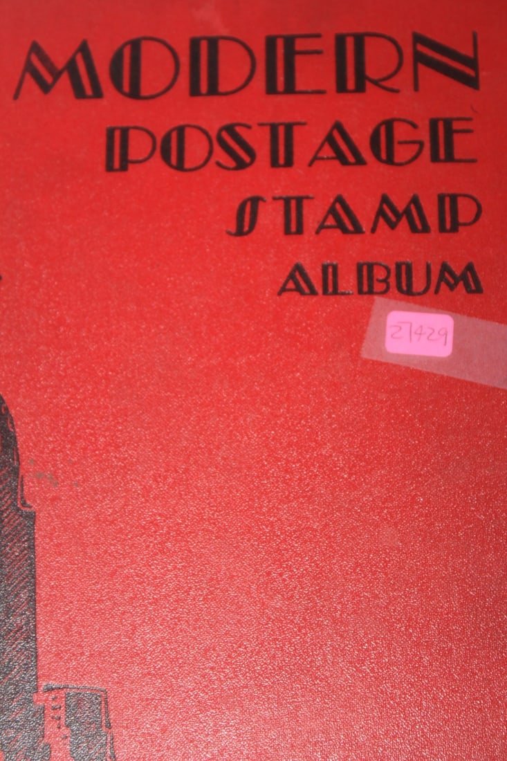 Modern Postage Stamp Album: as shown