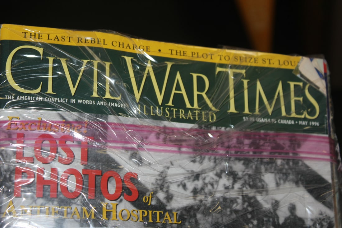 Lot of 13 Civil War Magazines etc: as shown