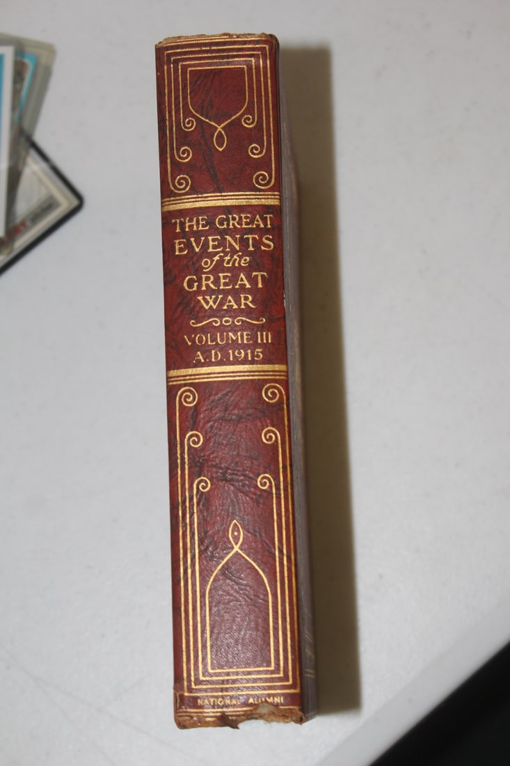 Hardcover Book: The Great Events of the Great War (1 of 4)
