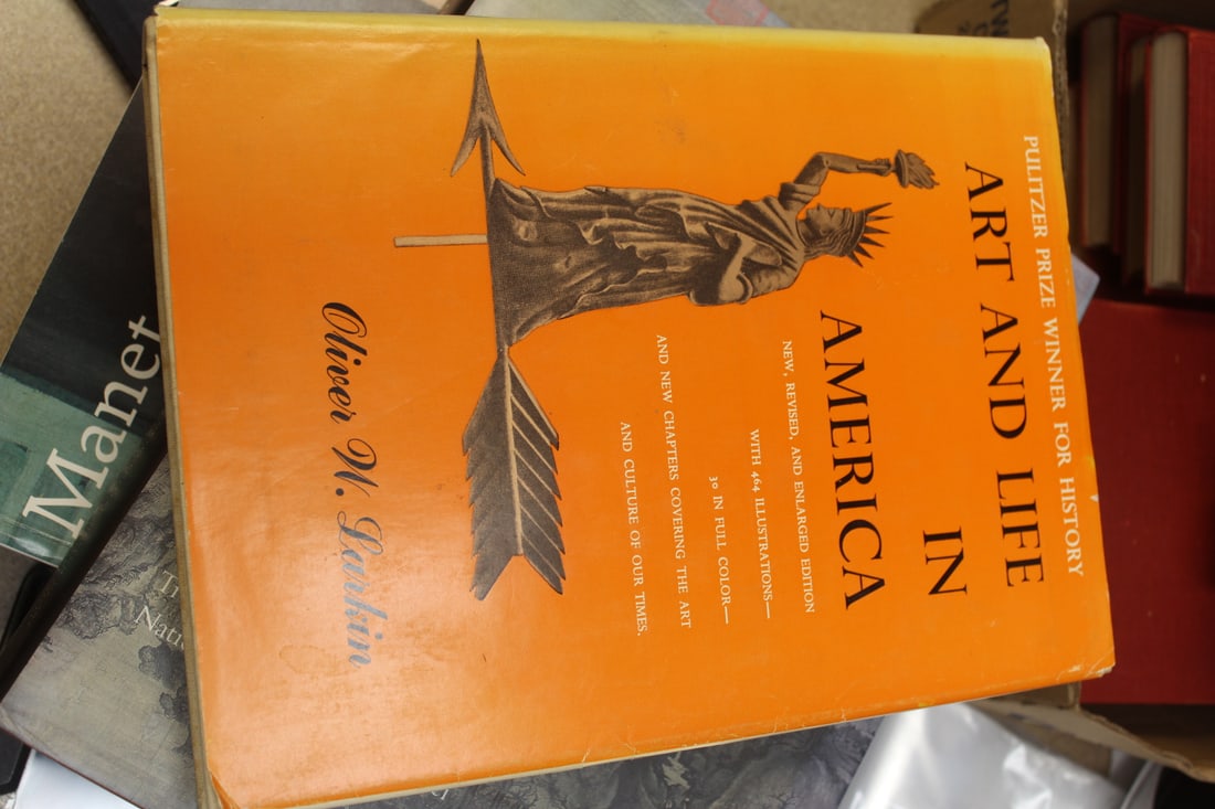 Hardcover Book: Art and Life in America: as shown