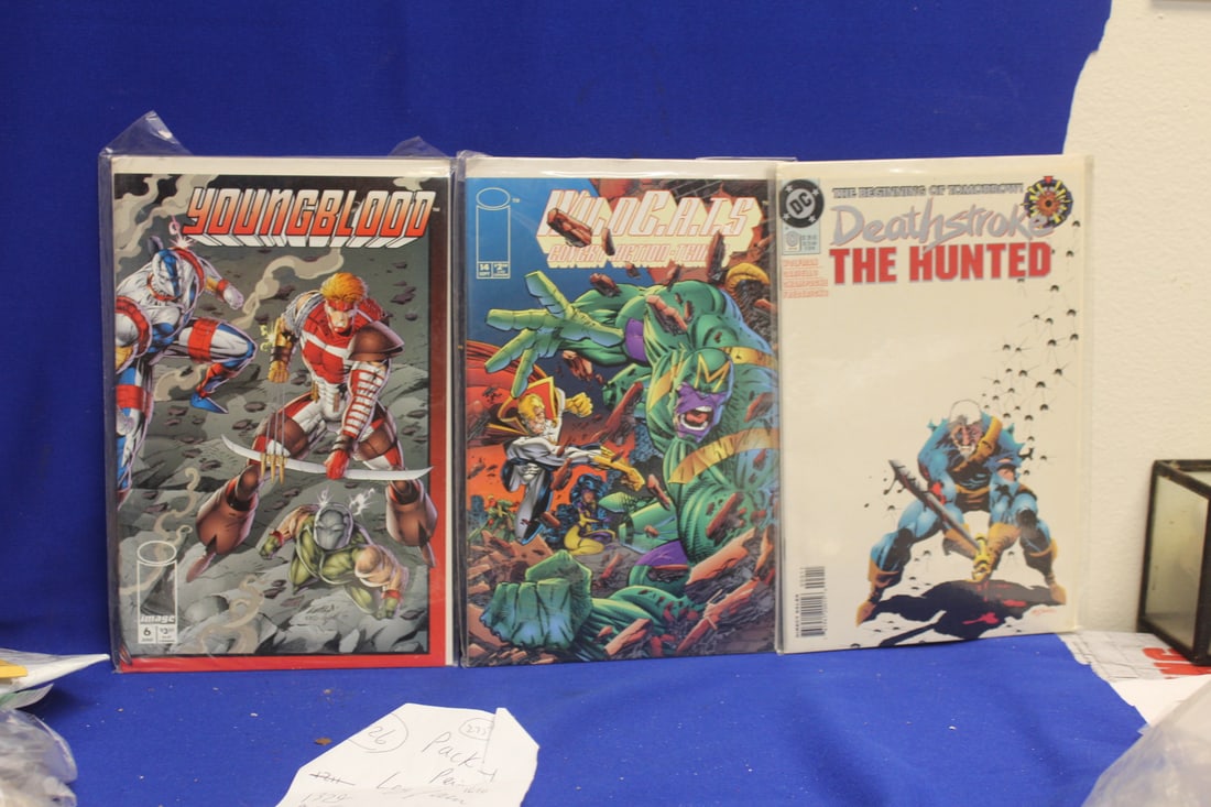 Lot of 3 Comics: as shown