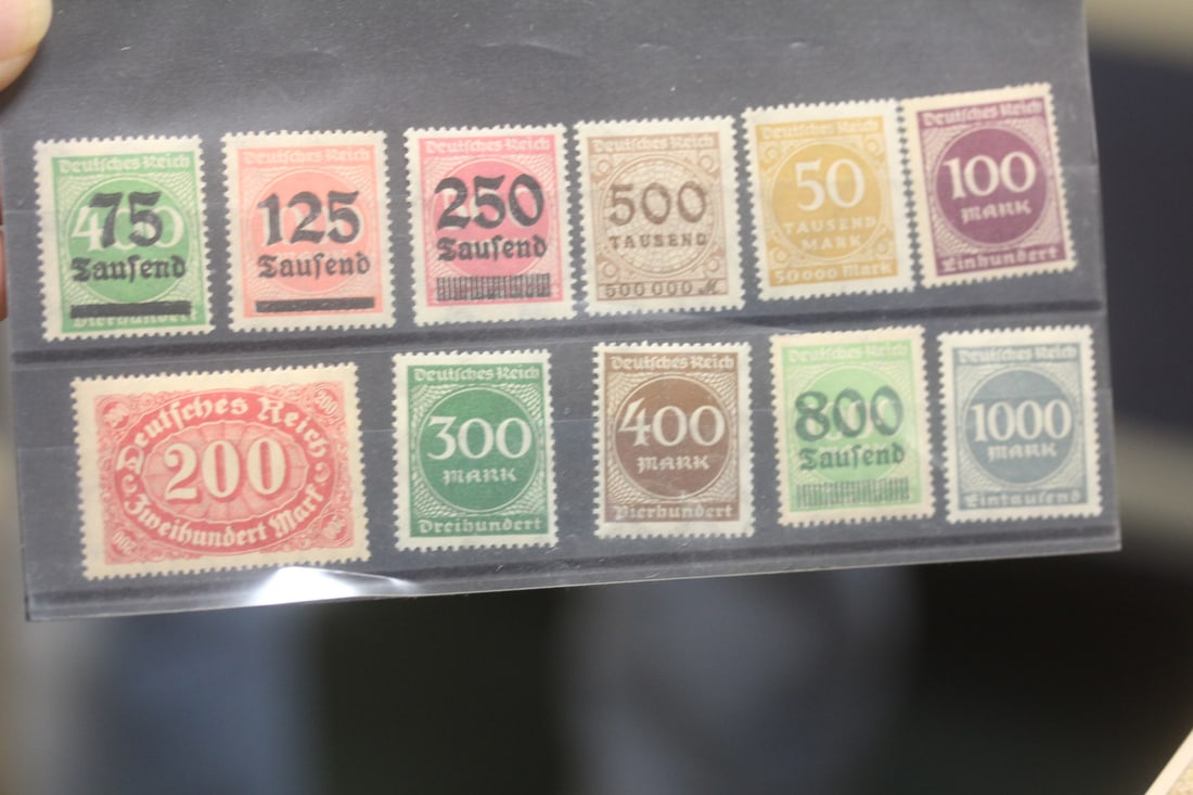 Vintage Germany Third Reich Stamps: 11 of them total - possibly rare