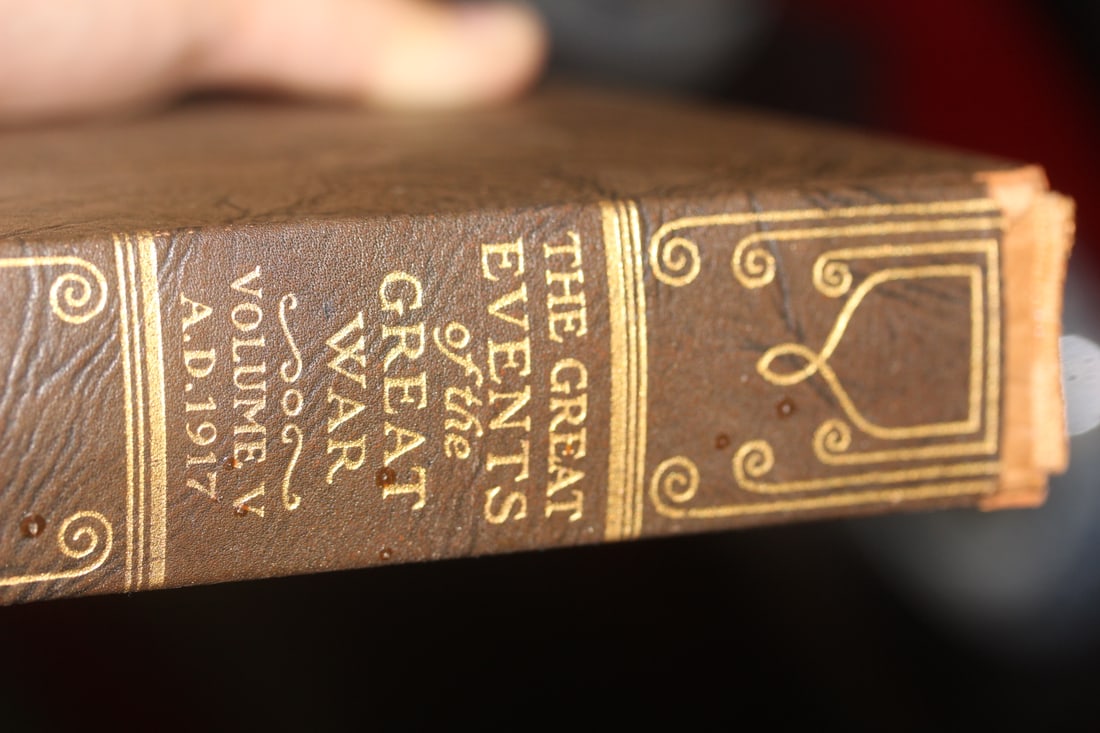 The Great Events of the Great War 1920: hardcover book - volume 5