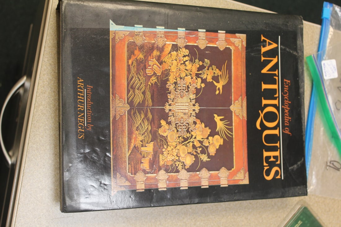 Hardcover Book: Encyclopedia of Antiques: as shown