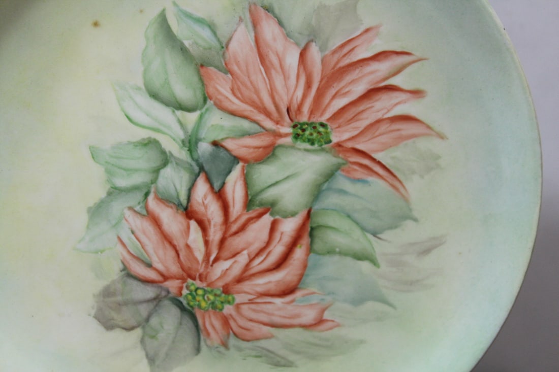A Handpainted Ceramic Plate - 2