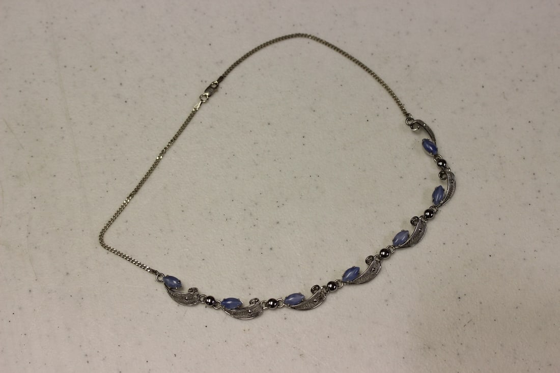 A Sterling Necklace: Very nice looking