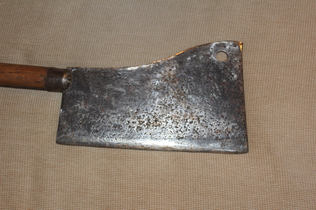Large Vintage Cleaver - 2