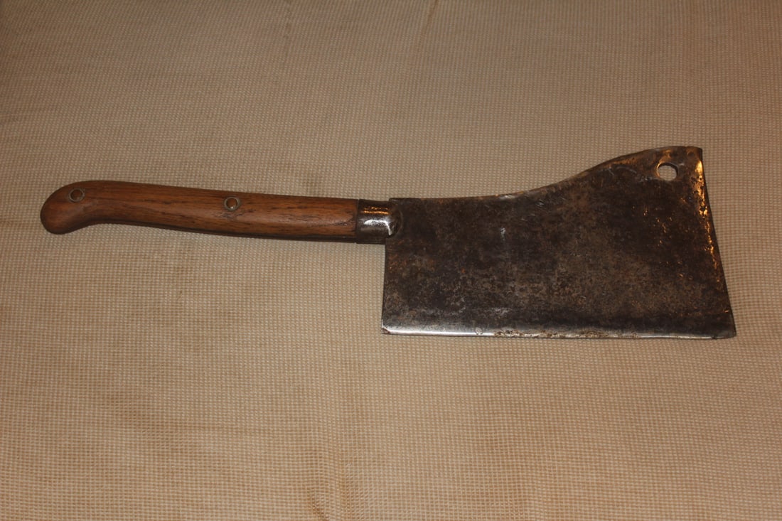 Large Vintage Cleaver - 3